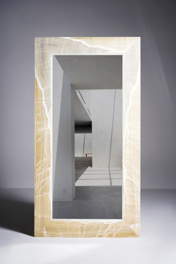 visioner blanco - mirror with  marble frame