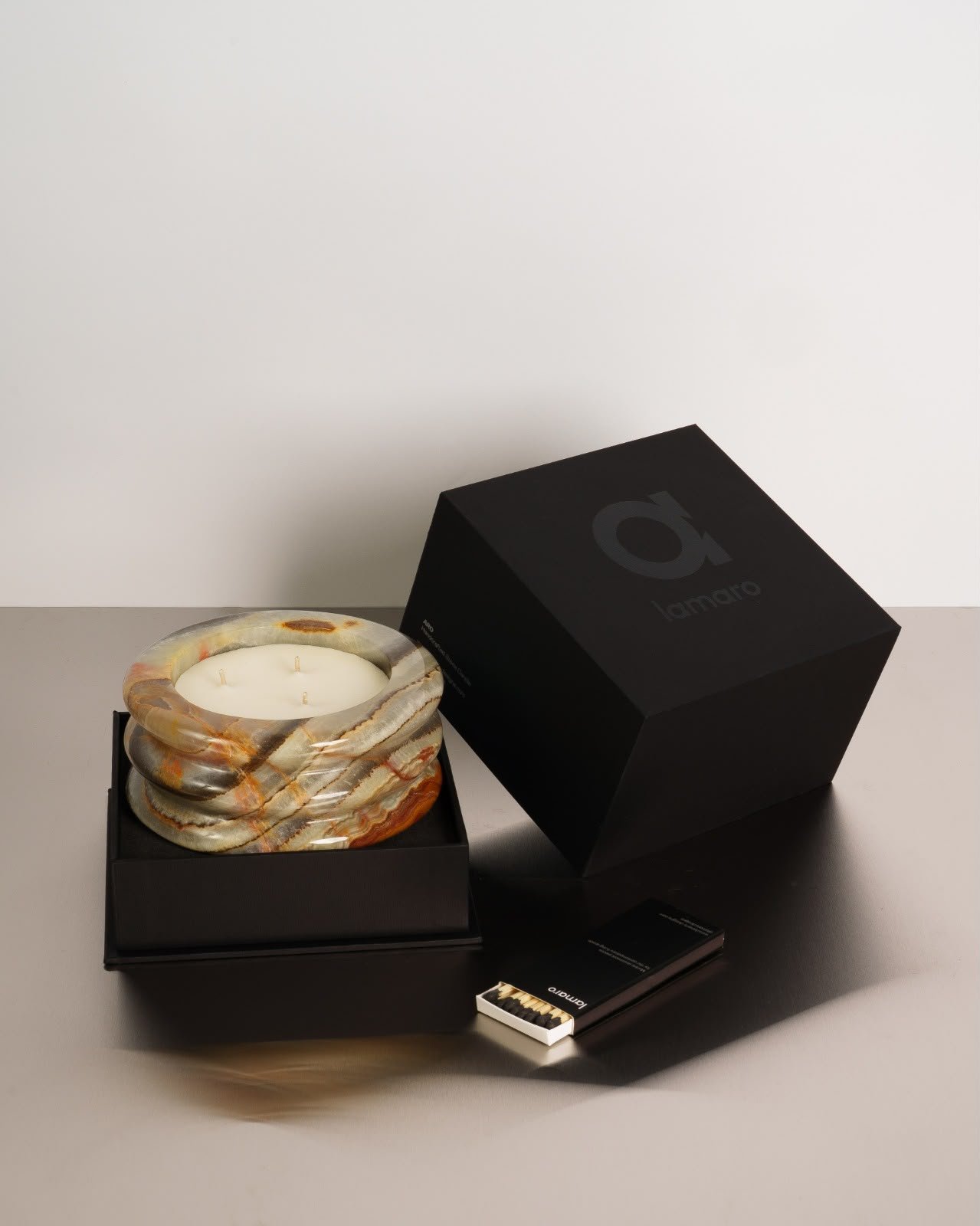 aro kerze – onyx verde – Bild 3